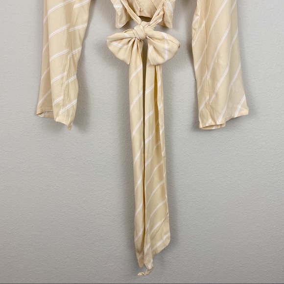 Faithfull The Brand Parisian Tie Waist Top - Picture 11 of 16